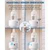 DEWENWILS Light Sensor Socket, Dusk to Dawn Light Bulb Sockets