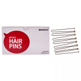 Marianna Pro Basic Hair Pins - Brown by Marianna for Women - 1 lb Hair Clips