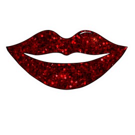 Artistic Lips-828 Sticker Decals, Laptop, Home Decoration, Car, Truck, Funny, Tumblr, Motorcycle Helmet, Bumper Sticker, Made in The U.S.A.