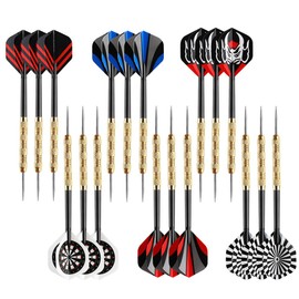 Accmor Accmor Metal Tip Darts, Steel Tip Darts, Professional Metal Darts, Darts Metal Tip Set, Metal Darts for Dartboard,18 pcs ?