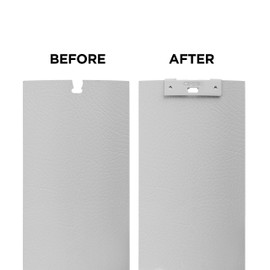 10 Vertical Blind Vane Repair Clips (10, White)