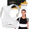 LyfeFocus S1 Premium Invisible Breathable Back Posture Corrector for Men