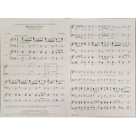 *LOT OF 15*  MARCHING TO ZION - Ken Berg - Morning Star - SATB  Octavo