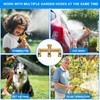 Brass Garden Hose Splitter, 3 Way Hose Splitter, Outdoor Hose