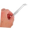 Tofficu 4pcs Precision Tweezers Industrial Static Stainless Steel Tweezers for