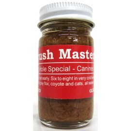 Brush Master - Canine Lure - Blackies Blend Trapping Supplies 1 Ounce Jar