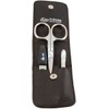 Becker Manicure Heritage Manicure Case Lollipop, Set of 3 Black