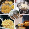 Multi Kitchen Utensil Stainless Steel Cooking Skimmer Slotted Fish Turner