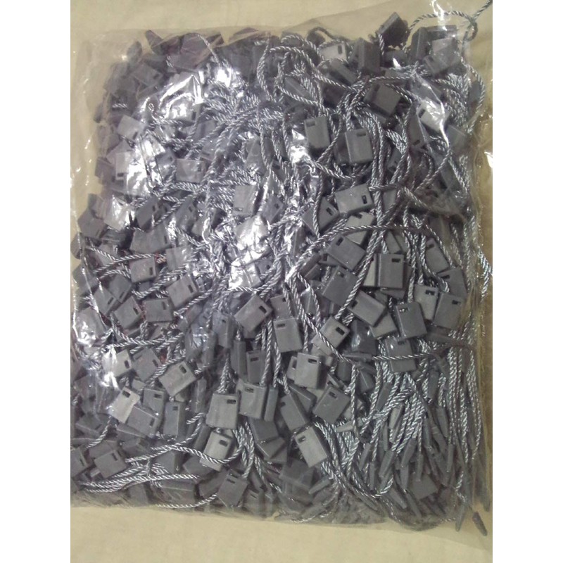 1000 PCS Hang Tag String Snap Lock Pin Loop Tie