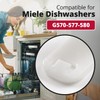 Reliapart Basket Wheel and Holder for Miele G2 Type Dishwashers