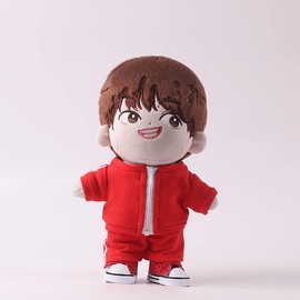 niannyyhouse Sportswear Uniforms 7.8"（20CM） Plush Doll Stuffed Figures Toys Clothes (Red)