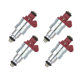 Vphix 4pcs Fuel Injectors for 1991-1995 Jeep Cherokee Wrangler 1991-1992 Jeep Comanche 2.5L L4 FJ714