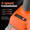 Cordless Angle Grinder 20V,8500RPM Brushless Motor, 4-1/2'' Blade,2×4.0Ah Battery &