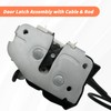 Blycorul Rear Door Latch Assembly with Cable & Rod, Right
