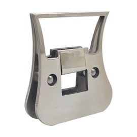 Amagogo Fly Tying Hackle Clamp Fly Tying Tool Feather Clamp Fittings Fly Tying Hackle Clip for Lure Making Supplies Angler Gifts Fly Tying Device