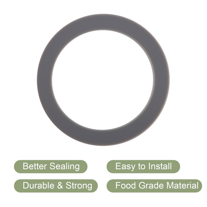 Equust 6-Pack Rubber Gaskets Sealing O-Ring Compatible with Oster Blender