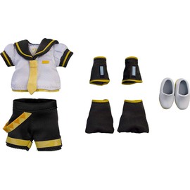 Good Smile Character Vocal Series 02: Kagamine Len Nendoroid Doll Outfit Set Figure Accessory, Multicolor