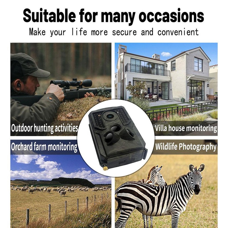 16 Million Trail Camera 1080p Waterproof Game HD Infrared Camera