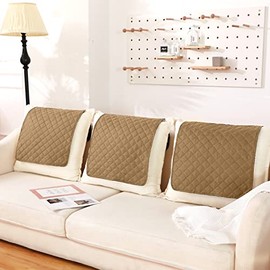 3 Pieces Recliner Headrest Protector Headrest Cover for Recliner Chair Sofa Headrest Covers Couch Headrest Protector Recliner Chair Head Protector Cover for Sofa Furniture Protectors (Coffee Color)