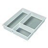 Copco Draw Organizer, Four Piece, White With Gray Liner