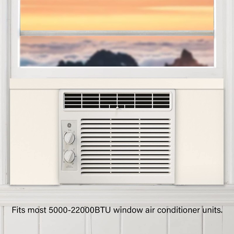 BEWAVE Window Air Conditioner Insulation Foam Panels, AC Side Surround