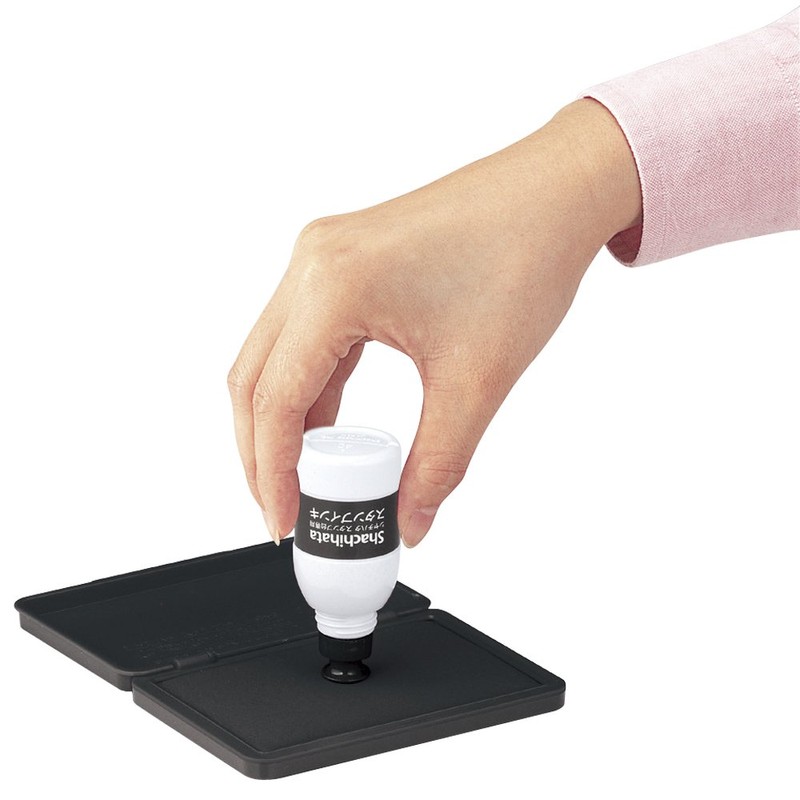 シャチハタ スタンプ台専用スタンプインキ SGN-40-K 小瓶 黒