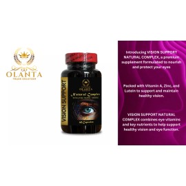 OLANTA TRADE SOLUTION VISION SUPPORT NATURAL FORMULA - Eye Health Supplements - Complete Vision Care