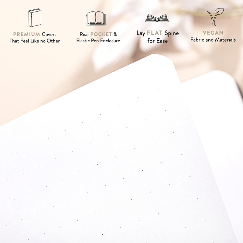 Scribble & Dot® Bullet Planner - Dotted Journal | A5
