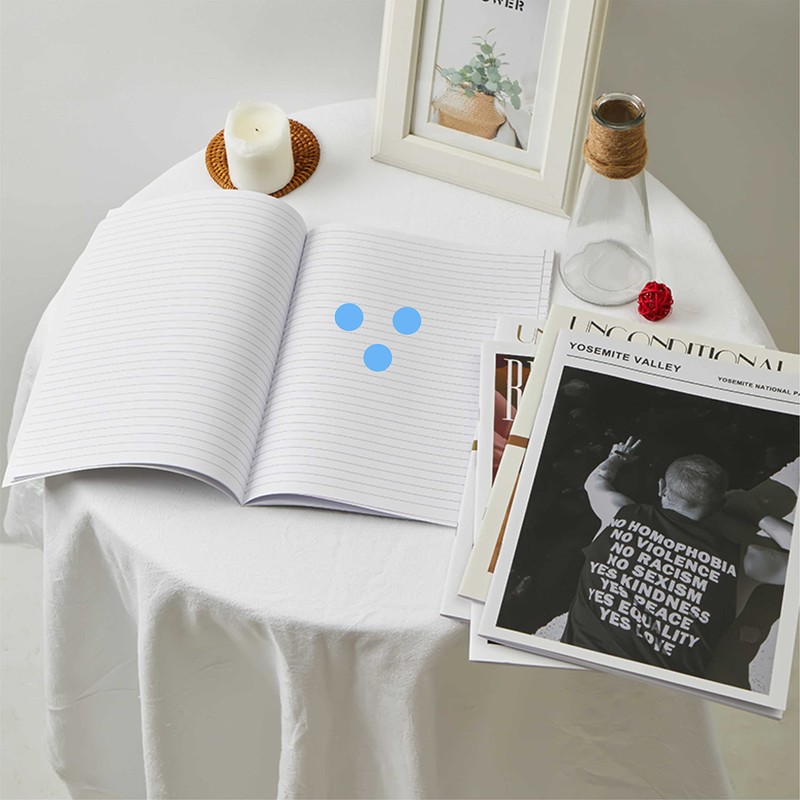 PARLAIM 3/4 Inch Roll Color Coding Labels,1000 per Roll Round