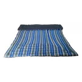 Pegaso Colchoneta Matrimonial Borra Poliéster 180x130x5cm Pegaso Color Azul