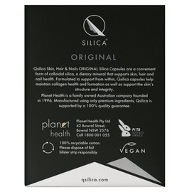 Qsilica Skin Hair & Nails 100 Vegan Capsules