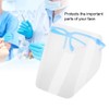MUNEFE Transparent Face Mask, Dental Protective Face Mask, Removable Face