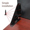 4 Pcs Heavy Duty Gusset Joints, Trapezi Corner Code, Bracket