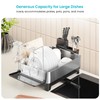 Home Zone Living Large 1-Tier Stainless Steel Dish Drying Rack