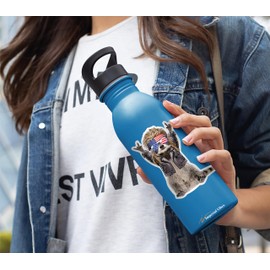 IMPERIAL VIBES - Rocking Raccoon Sticker - Vinyl Decal for Truck and Van – Indoor & Outdoor Use for Laptop Decal – Waterproof Sticker for Waterbottle - Decals for Car Bumper & Window - Imp 141