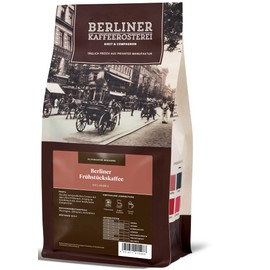 Berliner Kaffeerösterei - Berlin Breakfast Coffee (500 g / Whole Bean), Roasting Degree Coffee: Medium, 100% Arabica Beans, Aroma Profile: Nutty, Roasty, Sweet