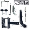 Flagpole Bracket - Heavy Duty Adjustable Flag Mount for Travel