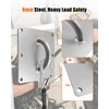 HZSIFU 7.8 x 7.8 Inch D-Ring Anchor Plate for Concrete