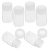 FUNOMOCYA 6Pcs Sealing Liquid Storage Bottles Transparent Sample Containers for