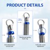 Opuweiy 2 PCS Car Trunk Lid Metal Spring, Stainless Steel