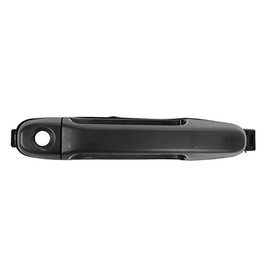 TRQ Passenger Side Sliding Door Exterior Door Handle Black Compatible with 1991-1997 Toyota Previa