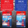 Loctite Threadlocker Blue 242 - Removable Thread Lock Glue for