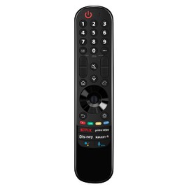MR22GN MR22GA AKB76040009 Replace Magic Voice Remote fit for LG Smart TV 2022 Model OLED TV Z2 G2 C2 B2 A2 QNED TV QNED99 90 85 80 NanoCell TV NANO80, 75 Series UHD 4K TV UQ90 UQ80 UQ75 UQ70 Series
