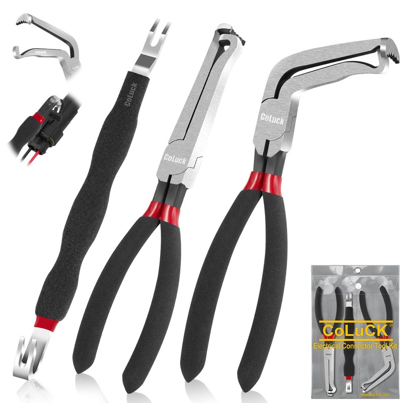 3Pcs Electrical Disconnect Pliers 37960,37980 Electrical Connector Disconnect Pliers, 60
