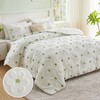 VIVILINEN Full Size Comforter Sets for Girls Floral Bedding Cute