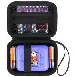 Canboc Carrying Travel Case Compatible with Bitzee Interactive Toy Digital Pet and Case, Virtual Electronic Pets Kids Toys Storage Bag, Black (Case Only)