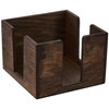 Wooden Cocktail Napkin Caddy - Bar Top Organiser to Hold