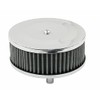 Empi 9045 4" Tall/5-1/2 Round, Chrome Air Cleaner Stock 2"