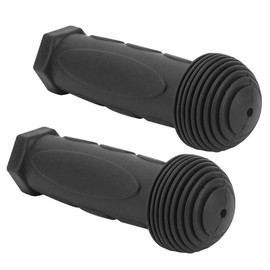 Children's Handlebar Grips, Pack of 2, Plastic Non-Slip Rubber Scooter Handlebar Grips Replacement for Children, Outdoor Fit, 22 mm Diameter Handlebars