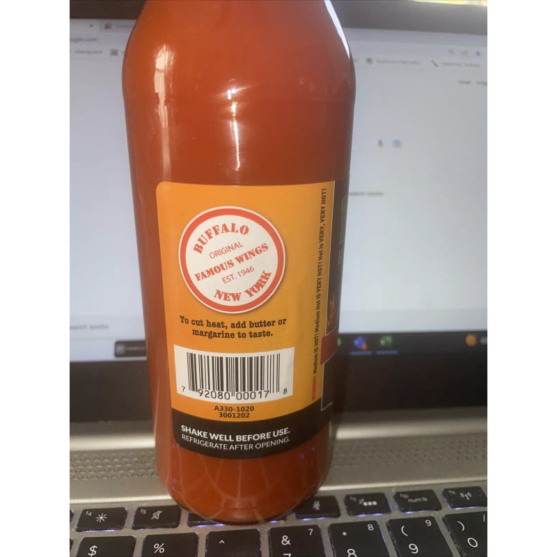 Duffs Duff’s Famous Wings Hot Sauce 12 fl oz Buffalo